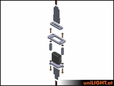 UniLight UniConnect Cable Connection Set 6 Primary 4 Secondary Pins DIY Kit DIRECT-6P4S-S-DIY