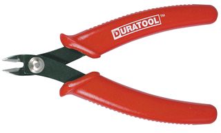 Duratool 5 inch Micro Cutter Mini Electrical Flush Cut Side Cutters PL-50