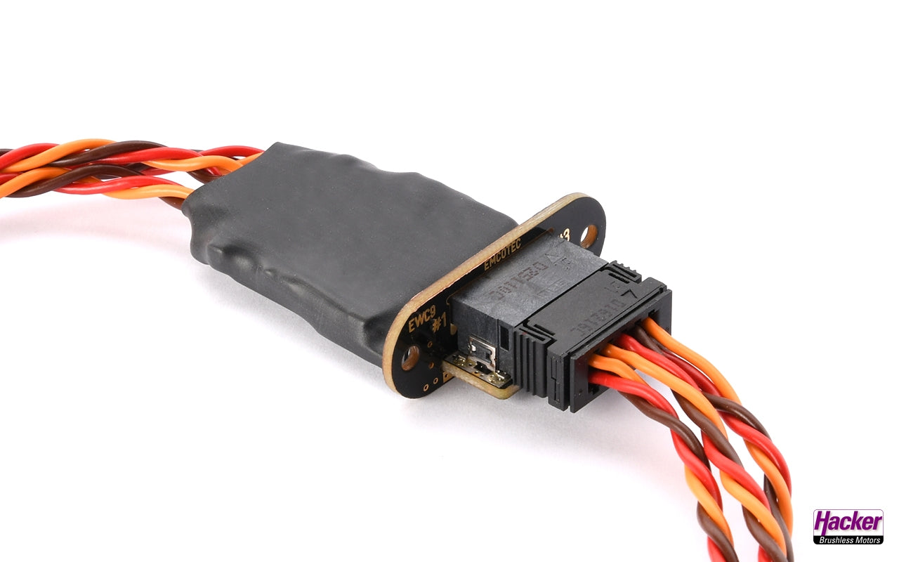 Hacker EWC9 Fuselage Cable With JR Sockets 70cm A85113