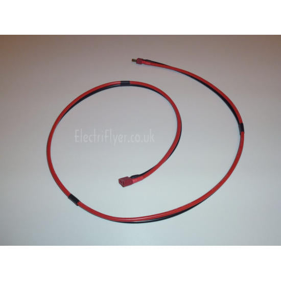 Deans Extension Lead 12AWG Silicone Wire 1m Long