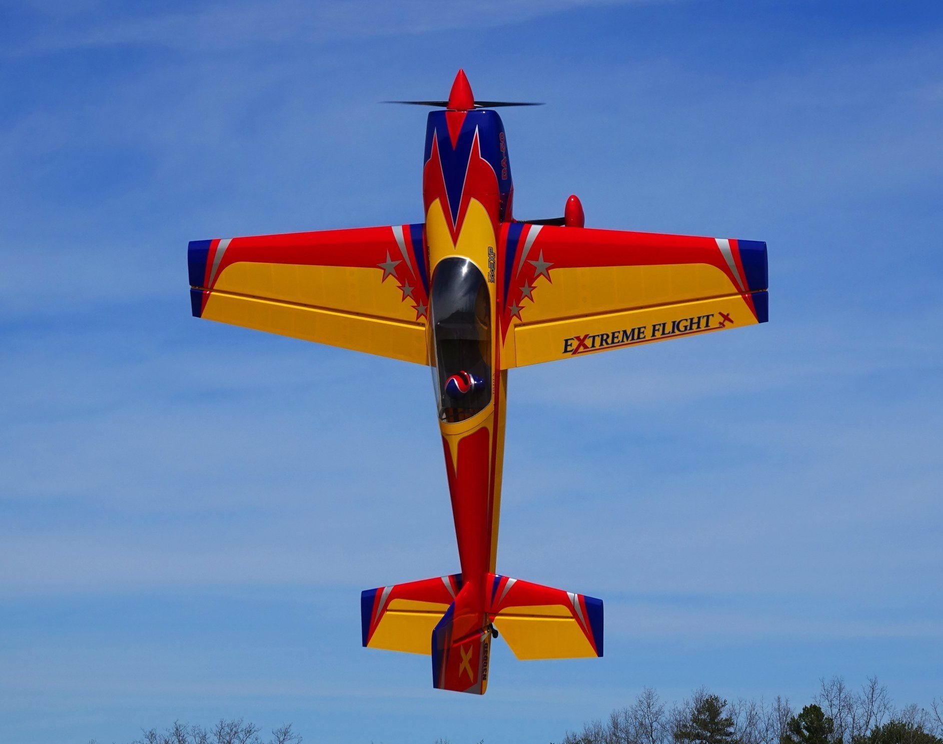 Extreme Flight Extra 300 EXP V2 60" Yellow/Red/Blue