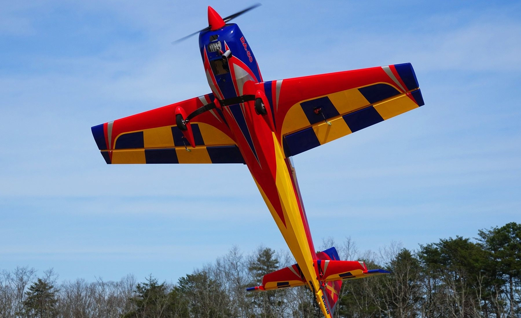 Extreme Flight Extra 300 EXP V2 60" Yellow/Red/Blue