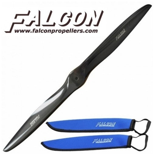 Falcon 20 x 9 Carbon Propeller - Gas - PRE-DRILLED FOR DLE 30 / 35RA / 40 ENGINES