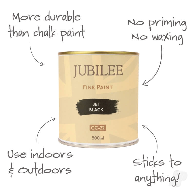 Jubilee Maker Paint - Jet Black (500ml) GLDJ105002