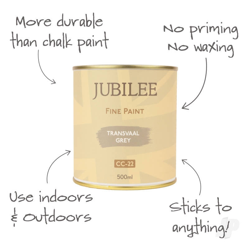 Jubilee Maker Paint - Transvaal Grey (500ml) GLDJ105006