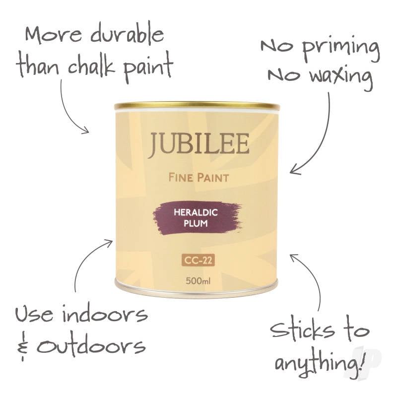 Jubilee Maker Paint - Heraldic Plum (500ml) GLDJ105010