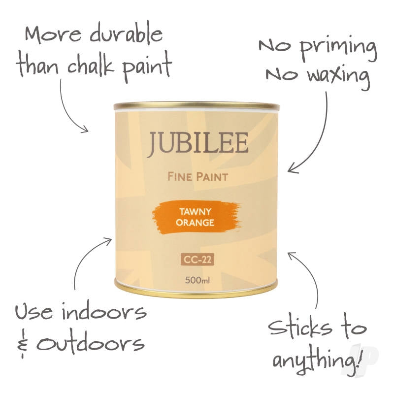 Jubilee Maker Paint - Tawny Orange (500ml) GLDJ105015