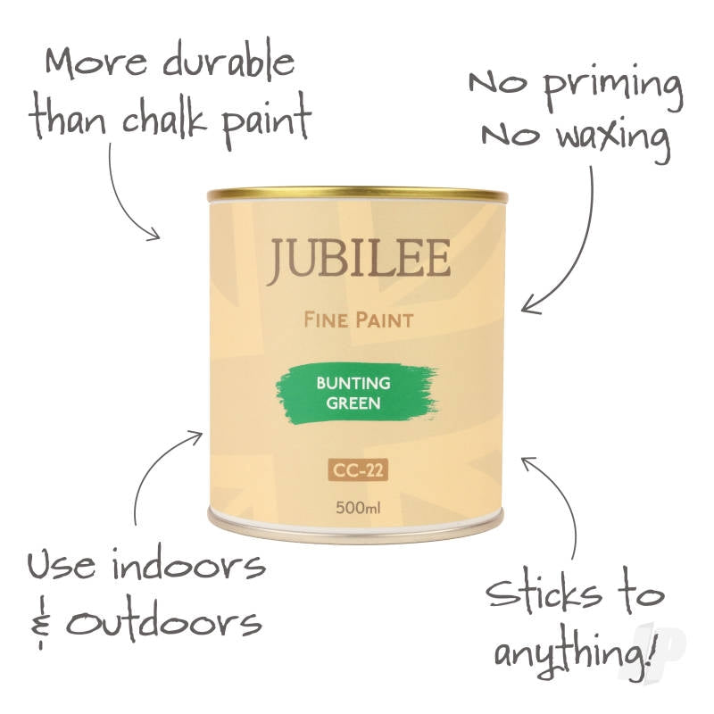 Jubilee Maker Paint - Bunting Green (500ml) GLDJ105018