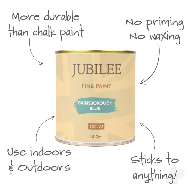 Jubilee Maker Paint - Gainsborough Blue (500ml) GLDJ105023