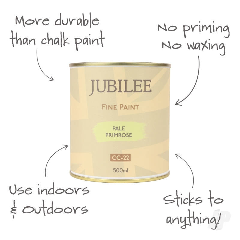 Jubilee Maker Paint - Pale Primrose (500ml) GLDJ105028