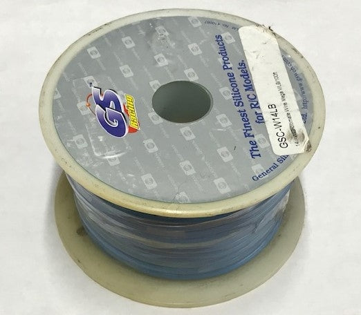 GS Silicone Wire 14awg - Blue 100FT