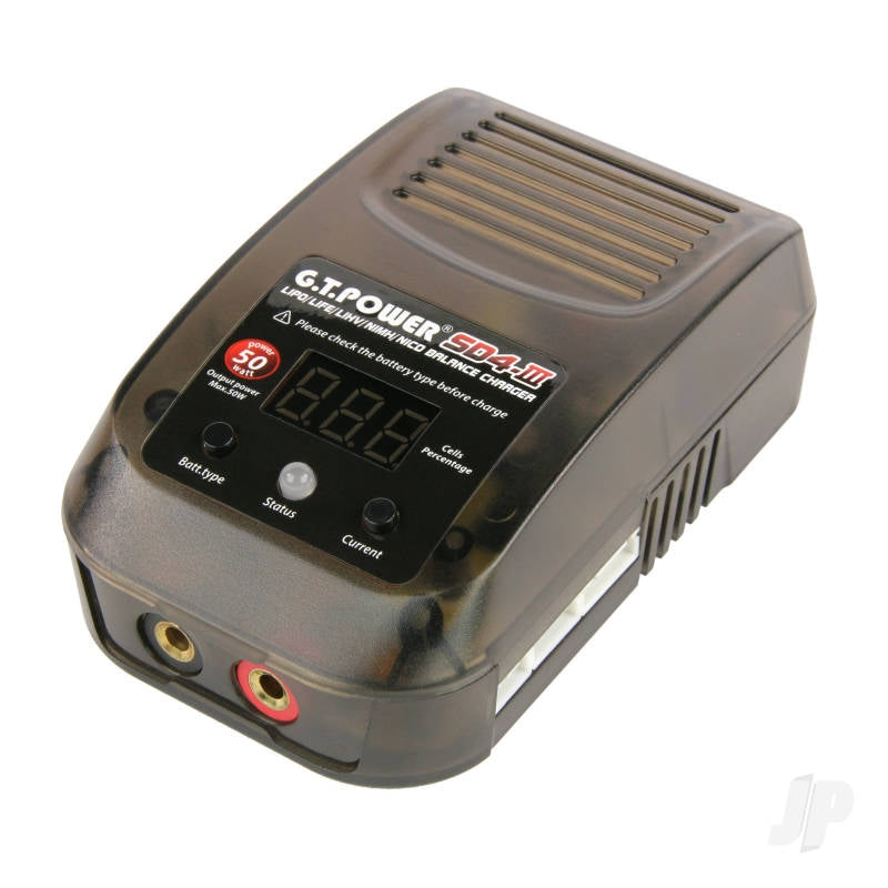 GT Power SD4 III 50W AC 4A Charger (UK) GTP0166