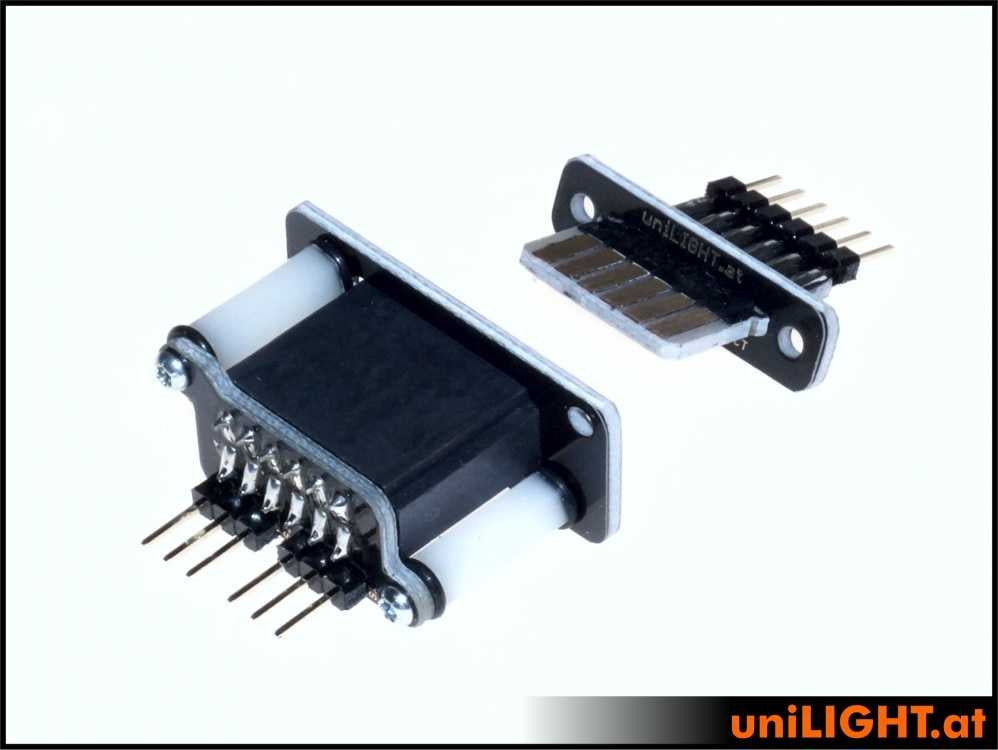 UniLight Header Cable Connection 6 Primary Pin KIT HEADER-6P-DIY