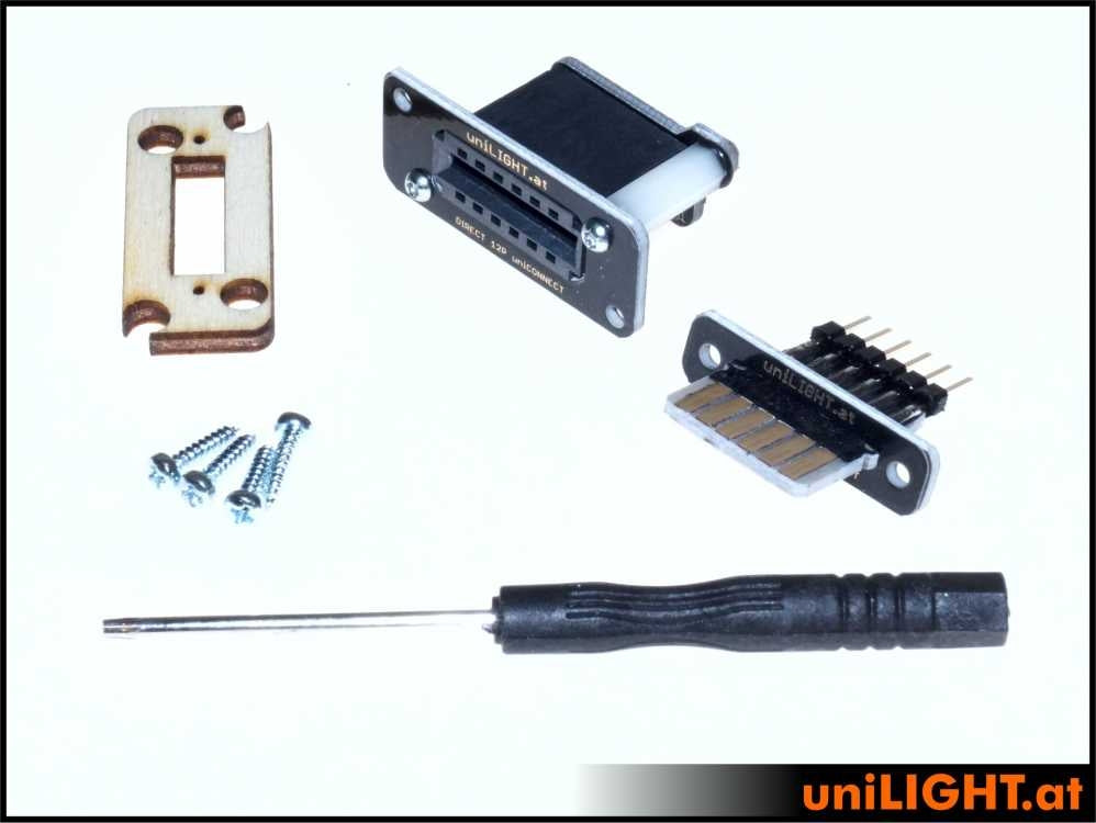 UniLight Header Cable Connection 6 Primary Pin 1 Pair HEADER-6P