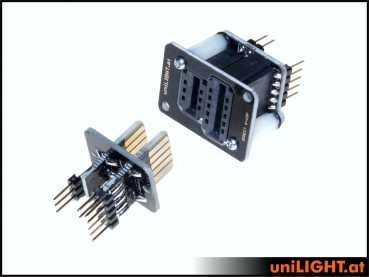 UniLight UniConnect Cable Connection Set 6 Primary 4 Secondary (2 Servo) 1 Pair Set HEADER-6P4S-DIY