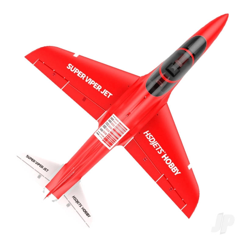 HSD Jets Super Viper 105mm EDF 12S Foam Jet, Red (PNP)