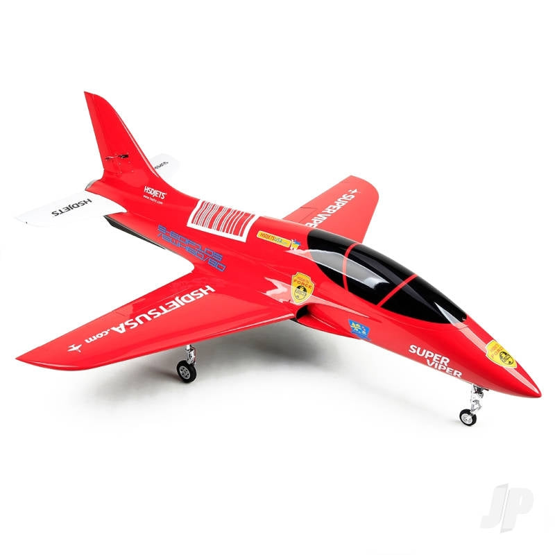 HSD Jets Super Viper 120mm EDF 12S Composite Jet, Red, 1800mm (PNP)