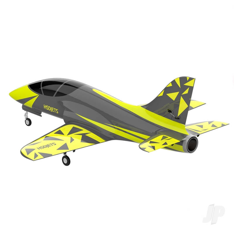 HSD Jets Super Viper 120mm EDF 12S Composite Jet, Yellow / Grey, 1800mm (PNP)