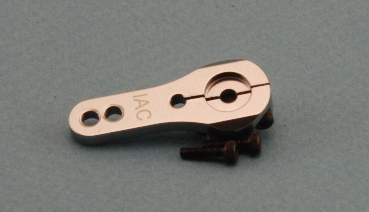 25mm CNC Double Lock Servo Arm, 3mm Holes - JR / Spektrum by Intairco IAC-620J