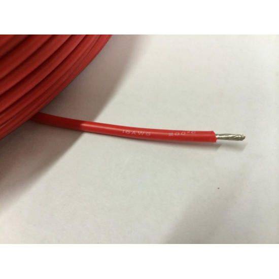 Red Silicone Wire 16AWG - 1M