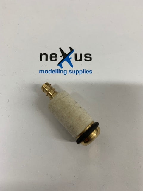 HI FLOW BRASS & FELT CLUNK TANK FILTER with Viton O Ring - X- LARGE    