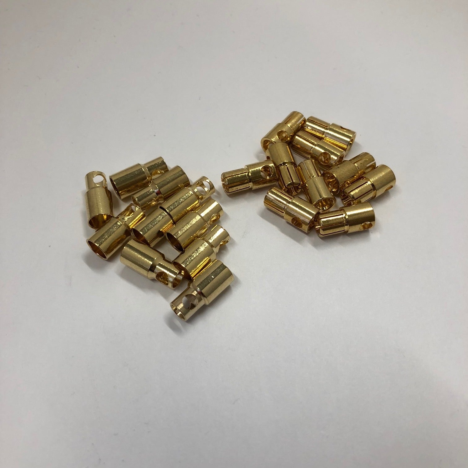 6mm Gold Bullet Connector Set - 10 Pairs
