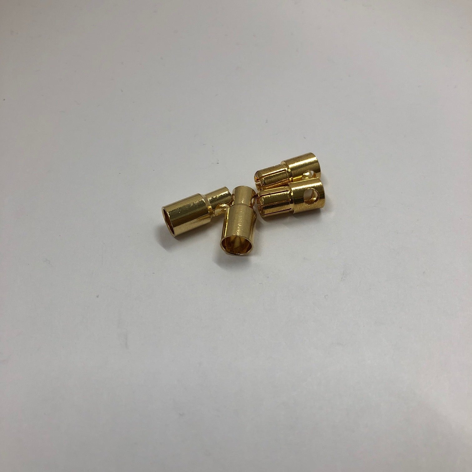 6mm Gold Bullet Connector Set - 2 Pairs