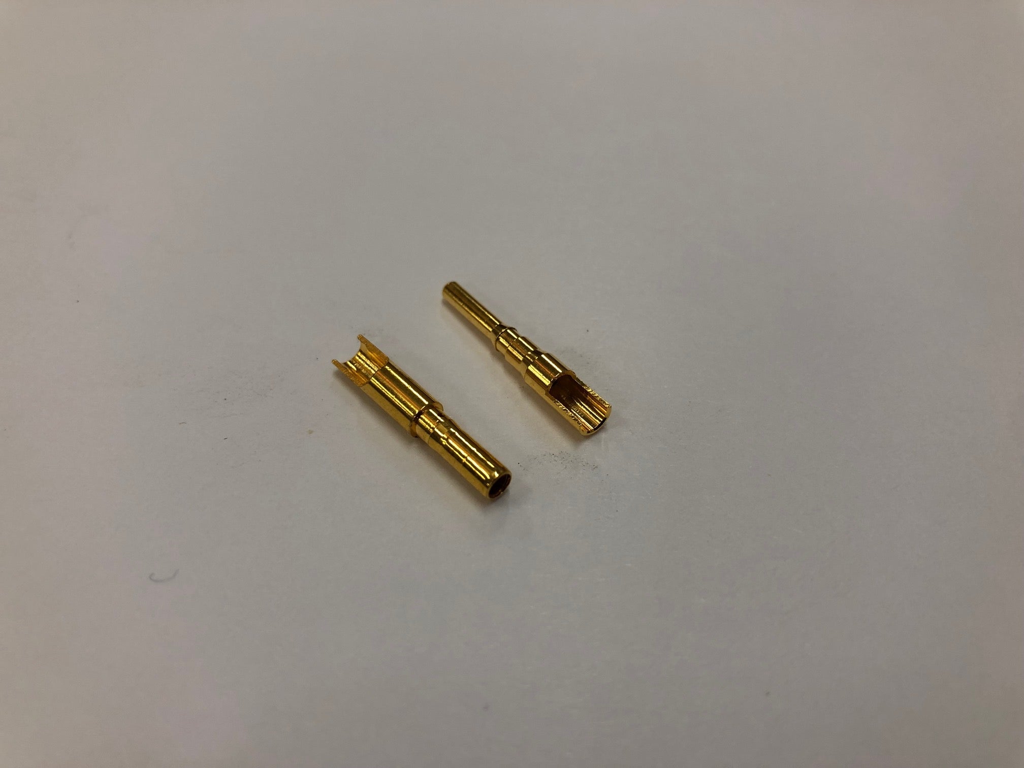 2mm Gold Bullet Connector Set (Easy Solder) - 1 Pair
