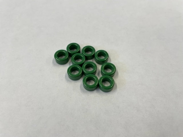 Ferrite Rings: 10.2mm O.D/5.7mm I.D (10 Pack)