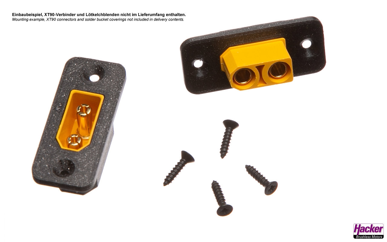Emcotec Installation frame for XT90 plugs and sockets A85088