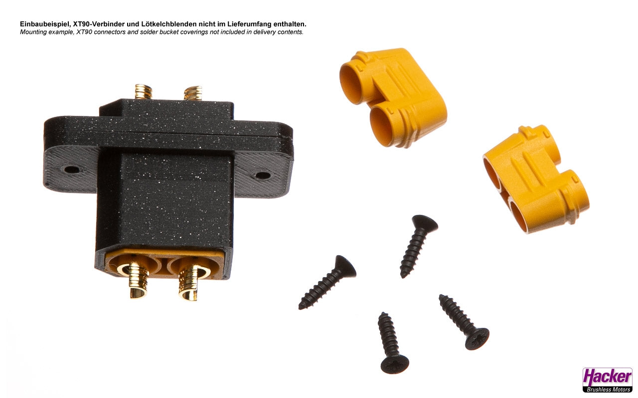 Emcotec Installation frame for XT90 plugs and sockets A85088