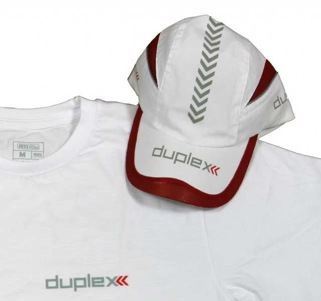 JETI  Duplex Cap white/Red 80002002