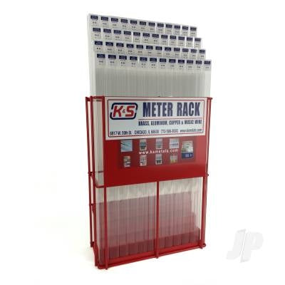 K&S 3900 Metal Centre One Meter METRIC Rack (KNS3900)