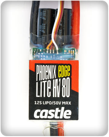 Castle Creations Phoenix Edge Lite 80 HV ESC 010-0118-00