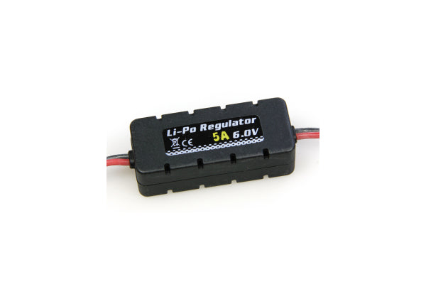 Etronix LiPo Regulator 6.0v 5A W/Casing 20x14x49mm