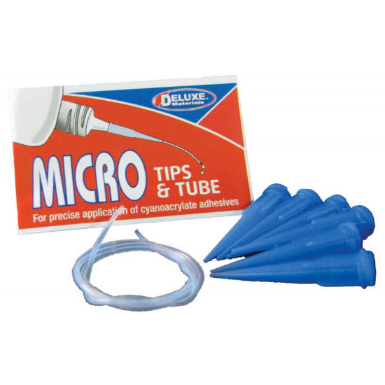 Micro Tips & Tube (Pack of 6) AC9 from Deluxe Materials S-SE19 5060243900432