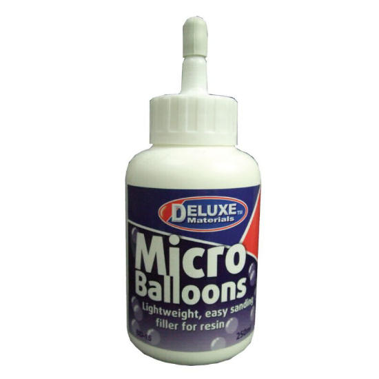 Micro Balloons Lightwieght Filler 250ml BD15 from Deluxe Materials S-SE23 5028967233700