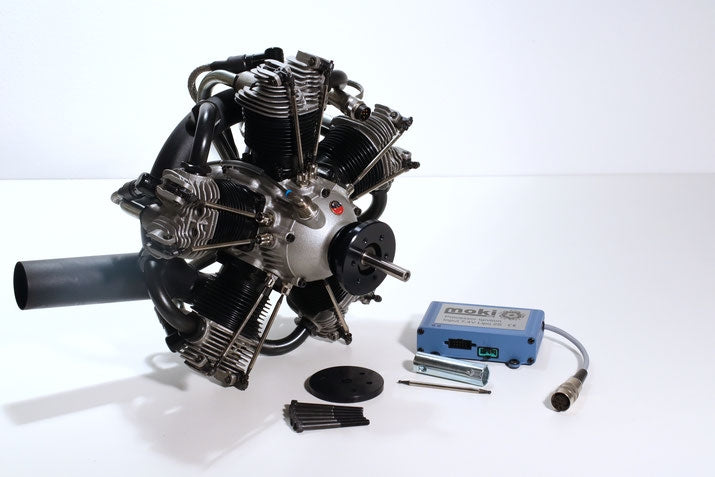 Moki S 250 Radial 5 Cylinder Engine