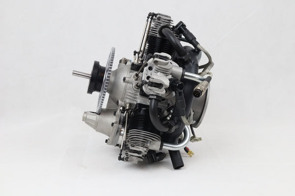 Moki Enginefactory Moki S 250 Radial 5 Cylinder Engine With Electric Starter MOKIS250S