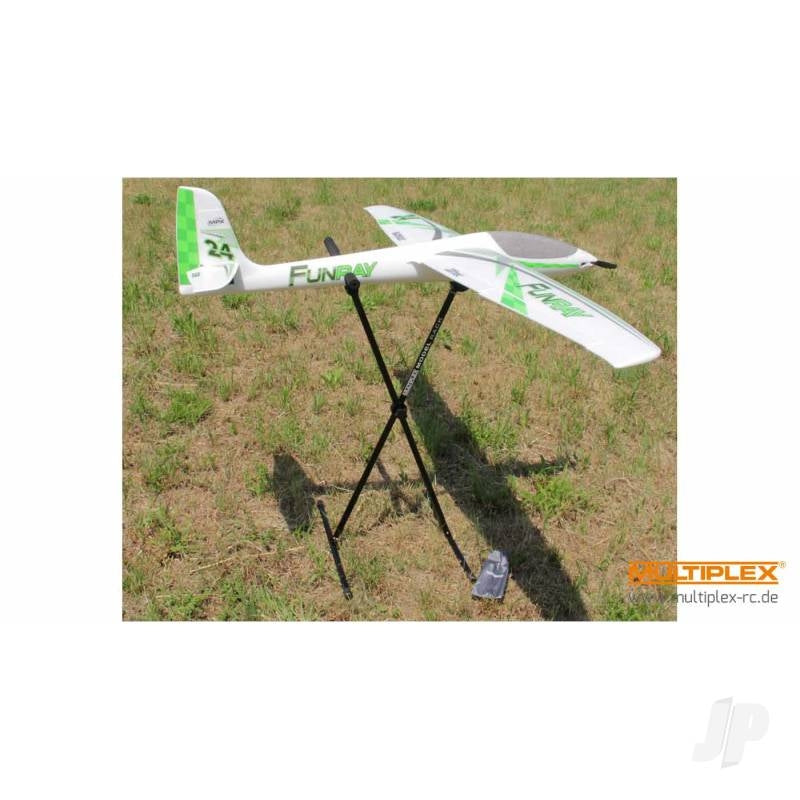 Model Rack Aluminium Model Stand Ideal for Gliders and Models up to 50kg from Multiplex 1-01230