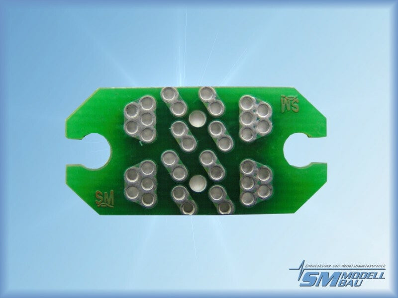 MPX Connector Double PCB Board from SM MODELL BAU SM9001