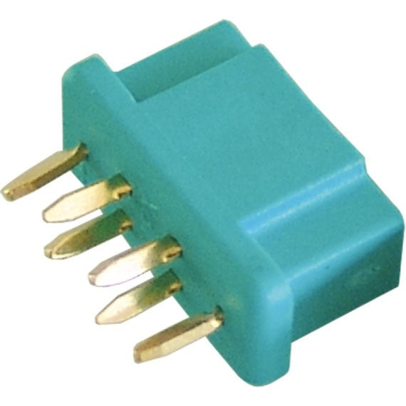MPX Connector 60 amp High Current Green - Female  
