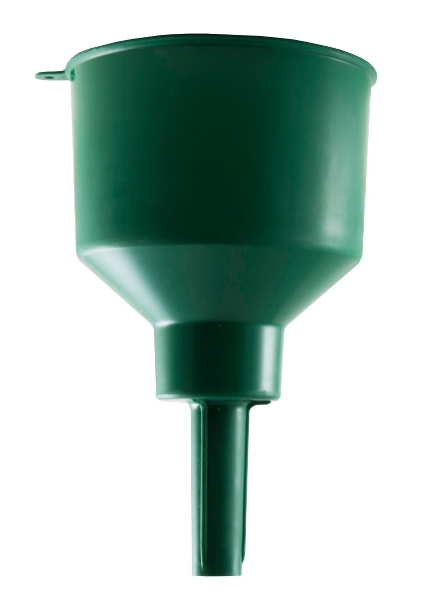 Mr Funnel Fuel Funnel With Filter Medium None Conductive Green F3NC