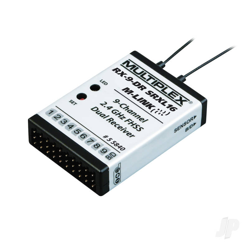 Multiplex Receiver RX-9-Dr M-LINK with SRXL Interface 2.4GHz 55840 2555840