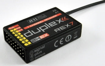 Jeti Duplex 2.4EX Receiver REX 7 With Antenna 40mm