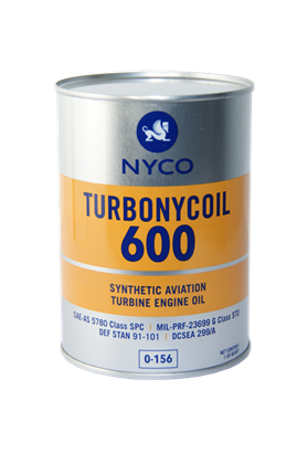 NYCO TURBONYCOIL 600 Turbine Oil similar to Mobile jet 2