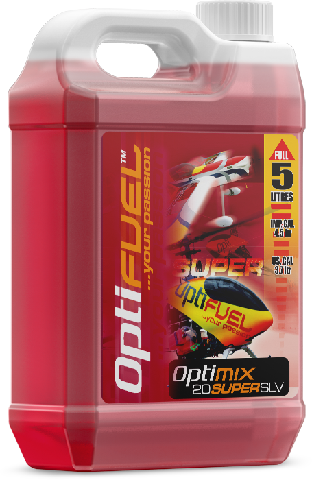 Optifuel Optimix 20 Super SLV Sport Flyer Nitro Glow Fuel 5L OH2018SLK