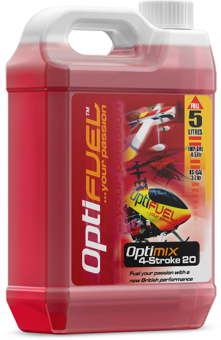 Optifuel Optimix 20 4-Stroke Nitro Glow Fuel 5L OH2020SLK