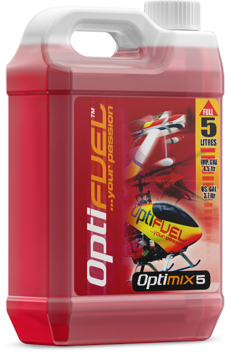Optifuel Optimix 5 Sport Flyer Nitro Glow Fuel 5L OH0518K