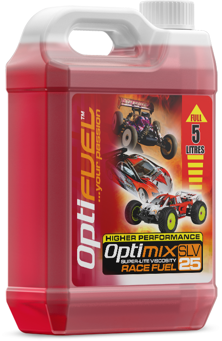Optifuel Optimix Race 25% Car Nitro Glow Fuel 5L OP2002
